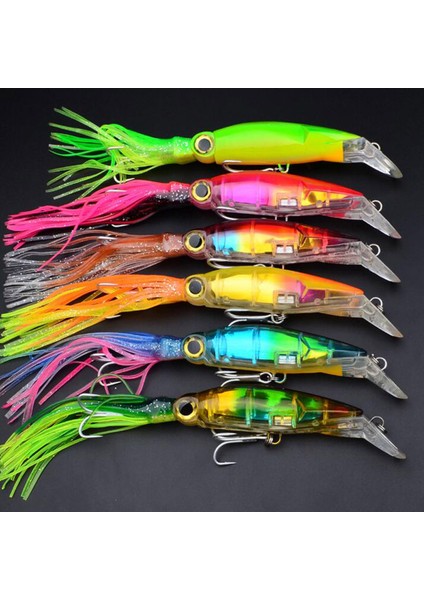 2 Adet, Balıkçılık Etekler Lures Kalamar Lure Ahtapot Lure Tona Marlin Trolling Lure(Yurt Dışından) fırsatları