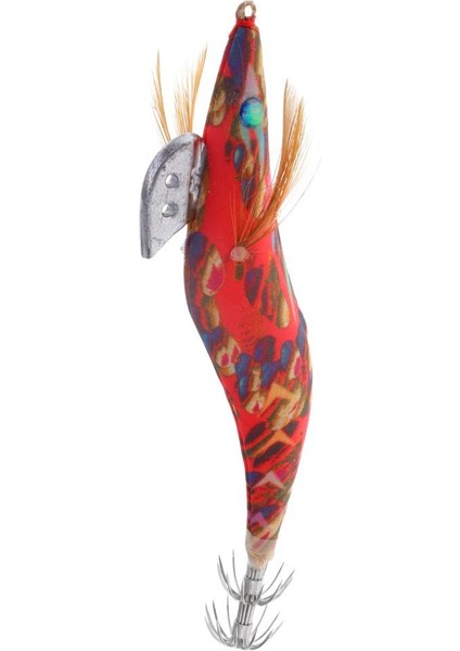 2 Adet Kalamar Jig Kanca Yapay Balıkçılık Cazibesi Simülasyon Karides Tasarım Lures modelleri