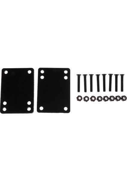 Kaykay Yükseltici Pedleri Longboard Donanım Vida Seti Siyah 3mm Pad + 6mm Pad(Yurt Dışından) fiyatları