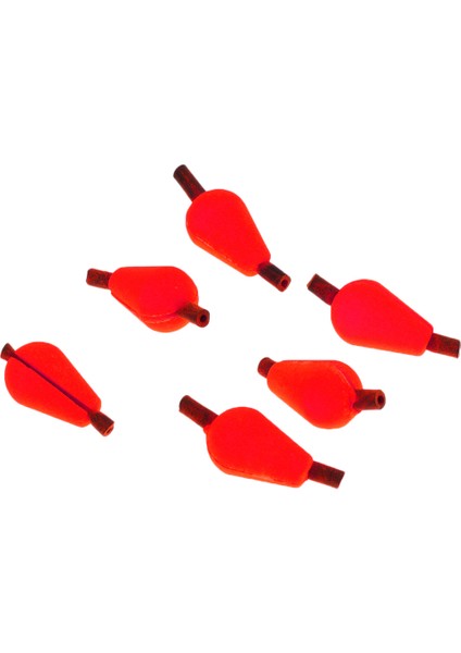 12 Adet Gözyaşı Damlası Köpük Şamandıra Fly Balıkçılık Strike Göstergesi --- Kırmızı ve Sarı fiyatları