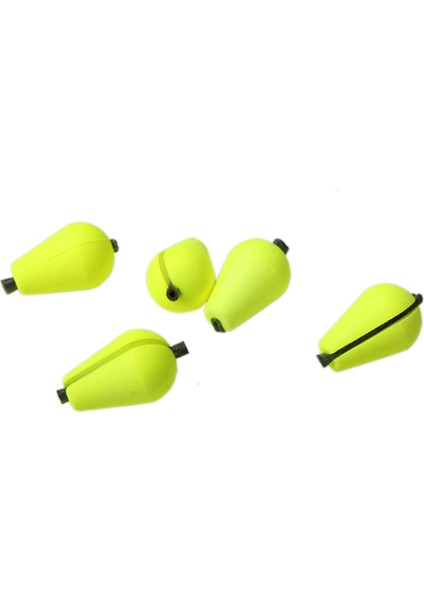 12 Adet Gözyaşı Damlası Köpük Şamandıra Fly Balıkçılık Strike Göstergesi --- Kırmızı ve Sarı fırsatları