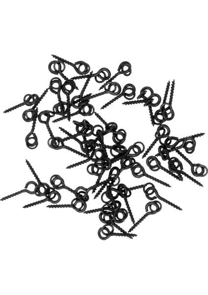 100 Adet Yuvarlak Döngü Yem Vida Sazan Balıkçılık Mücadele Yem Için Chood Rigs fiyatları