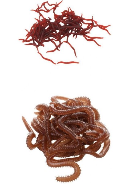 2 Kutu Yumuşak Lure Yem Harika Taklit Aromalı ve Kokulu