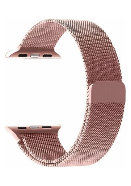 Apple Watch Uyumlu 45MM Milano Loop Çelik Kordon 45 mm Kayış Seri 7