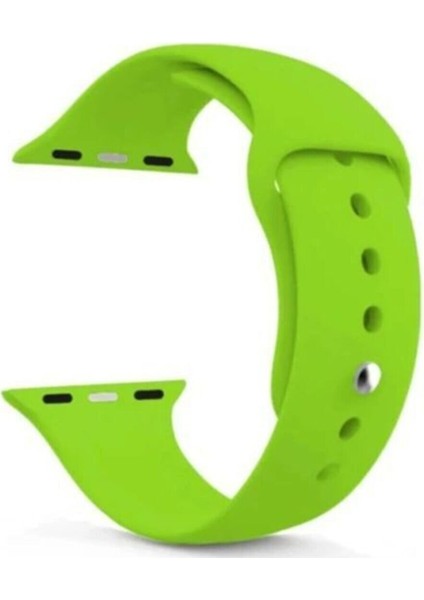 Apple Watch Kordon 7. Seri 41MM Uyumlu Silikon Kordon Kayış