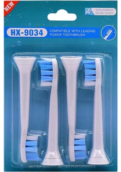 Yedek Diş Fırçası Kafaları Fırça Kafaları Philips Sonicare Hx 6054 Hx 3226 - HX9034