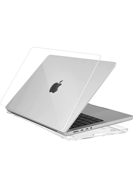 Macbook Pro 14 İNÇ A2442 - A2779 - A2992 - A2918 Koruma Kılıfı 3 Lü Set Hardcese