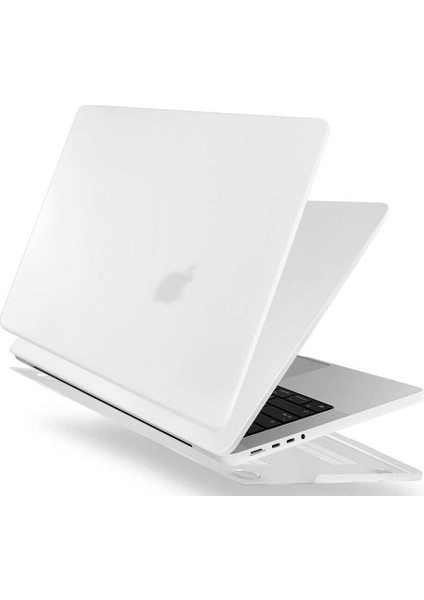 Macbook Pro 14 İNÇ A2442 - A2779 - A2992 - A2918 Koruma Kılıfı 3 Lü Set Hardcese