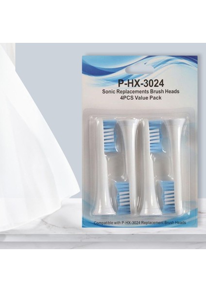 Yedek Diş Fırçası Kafaları Fırça Kafaları Philips Sonicare Hx 6054 Hx 3226 HX9034 - Hx 3024 indirimleri