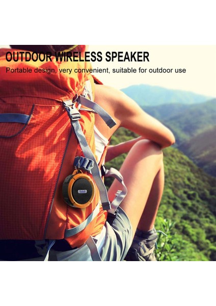 Su Geçirmez Taşınabilir Bluetooth Mini Hoparlör (Yurt Dışından)
