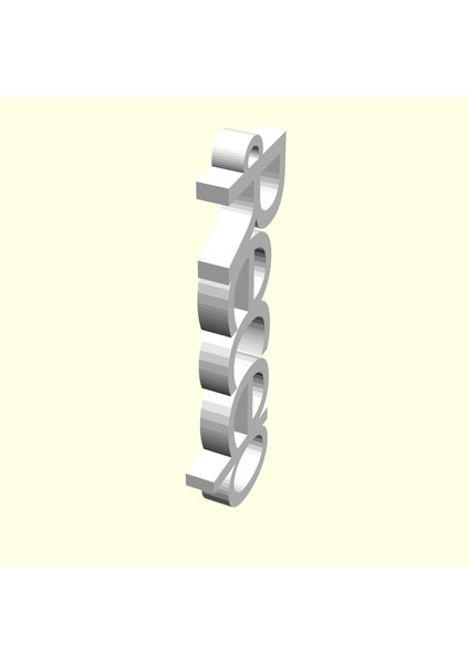 Recep Kişiye Özel Üretim Zincirsiz Anahtarlık Sevgiliye Eşe Hediyelik Tag Askı Organik Plastikten