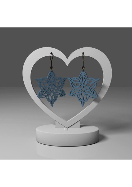 Mandala Küpeler Telefon Plastik Aparat