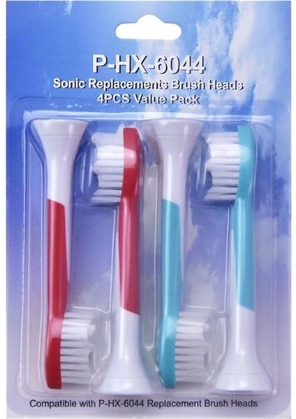 Yedek Diş Fırçası Kafaları Fırça Kafaları Philips Sonicare Hx 6054 Hx 3226 HX9034 - Hx 6044