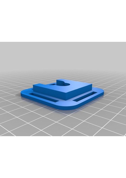 Arduino Veya Breadboard Openscad Gibi Cihazların Tek Elden Bağlanması Için Snap Mount Plastik Aparat