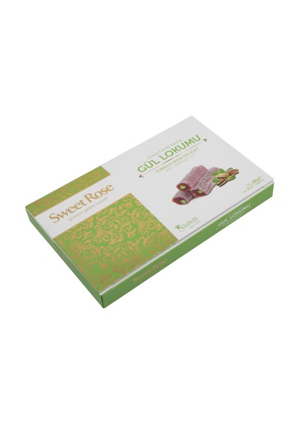 Antep Fıstıklı Sarma Gül Lokumu 250 gr