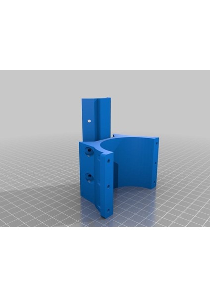 Mpcnc Makita 3710 Ie Sürümü Fi 65 Için Evrensel Montaj Plastik Aparat