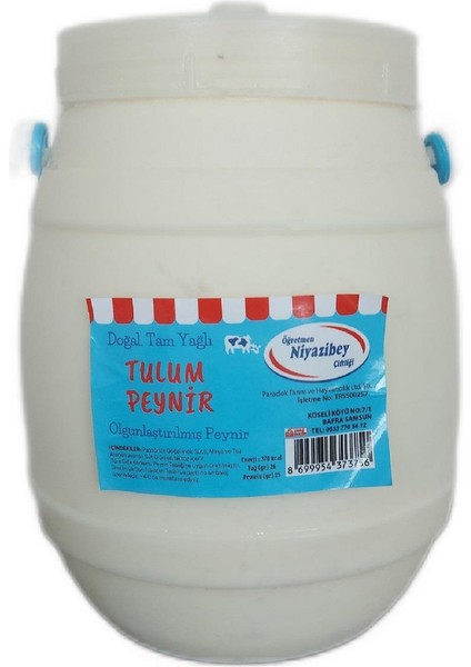 Tulum Peynir 1 kg Bidon