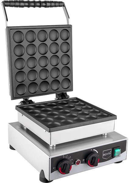 Yuvarlak Bubble Waffle Makinesi Elektrikli - W22