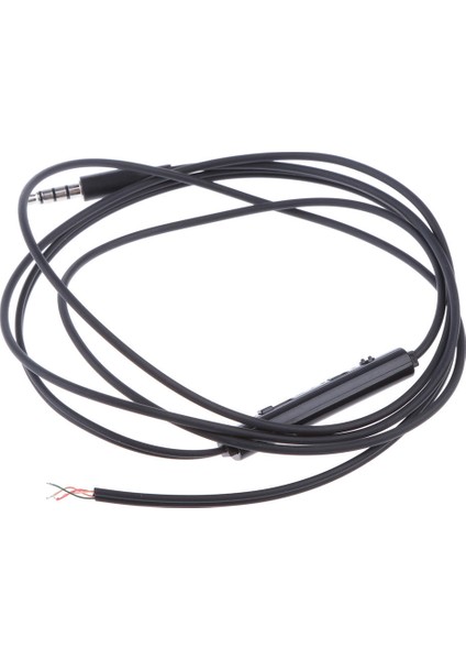 3.5mm Kulaklık Ses Kablosu Bağlayıcı Kulaklık Onarım Yedek Tel Mic (Yurt Dışından)