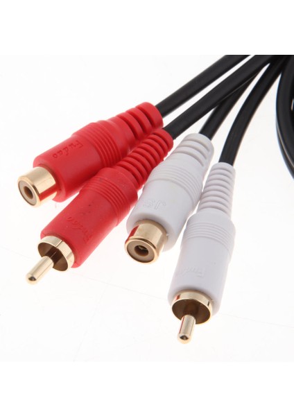 2rca 2rca Kablo Altın Kaplama Erkek Dişi Stereo Ses Kablosu Uzatma (Yurt Dışından) modelleri
