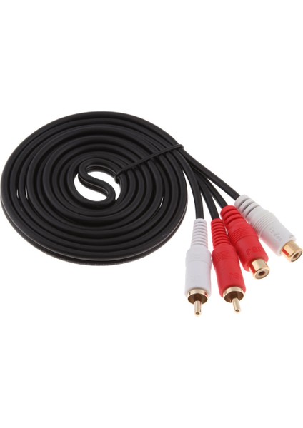 2rca 2rca Kablo Altın Kaplama Erkek Dişi Stereo Ses Kablosu Uzatma (Yurt Dışından) indirimleri