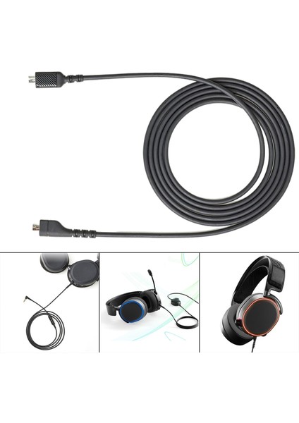 Ses Kart Ses Kablosu Çelik Serisi Arctis 3/5/7 Pro Kulaklık Ses Kartı Ses Kartı Kablosu 8pın - 8pın (Yurt Dışından) modelleri