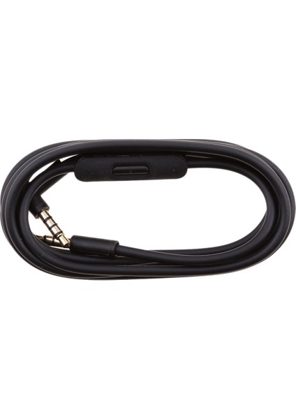 3.5mm Ses Kablosu Kordon Yedek Beats Solo Hd Studio Pro Siyah Siyah Için (Yurt Dışından)