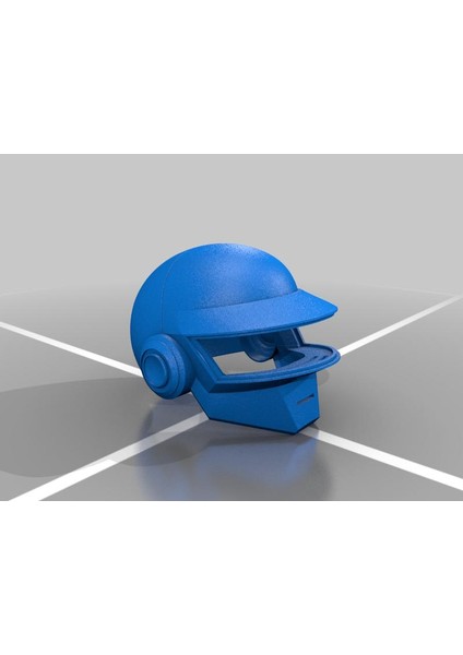 Jordym In Daft Punk LED Halkalar Için Noktalarla 4 Adet Helmet Plastik Aparat