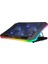 AD-RC34 Metafor Rgb 6 Fanlı Telefon Tutuculu Rgb Işıklı 15-17 Notebook Soğutucu Stand 2