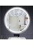 Global Led Mirror 85 cm Kumlamalı Ledli Yuvarlak Ayna Banyo Aynası Dekoratif Ayna Boy Ayna Salon Duvar Ayna 3