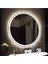 Global Led Mirror 85 cm Kumlamalı Ledli Yuvarlak Ayna Banyo Aynası Dekoratif Ayna Boy Ayna Salon Duvar Ayna 4