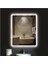 60X70 cm Kumlamalı Ledli Ayna Duvar Salon Banyo Wc Ofis Yatak Odası Boy Ledli Ayna 2
