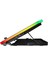 AD-RC34 Metafor Rgb 6 Fanlı Telefon Tutuculu Rgb Işıklı 15-17 Notebook Soğutucu Stand 5