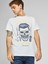 12205684_Jordome Tee Bisiklet Yaka Standart Kalıp Baskılı Kırık Beyaz Erkek T-Shirt 1