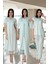 5046 Lohusa Pijama Gecelik Sabahlık Takım 1