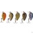 10 Adet Plastik Balıkçılık Lures Sert Yem Gerçekçi Mikro Crankbait Bas Pike Minnow(Yurt Dışından) 1
