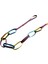 16MM Açık Kaya Ağacı Tırmanma Çapa Sistemi Arma Sling / Daisy Zincir Dişli 2