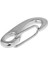Paslanmaz Çelik Yumurta Şekli Bahar Yapış Klip Kanca Hızlı Bağlantı Carabiner 48X22MM(Yurt Dışından) 1