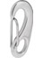 Paslanmaz Çelik Yumurta Şekli Bahar Yapış Klip Kanca Hızlı Bağlantı Carabiner 48X22MM(Yurt Dışından) 2