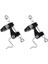 2 Adet Kayık Trolling Klipler Outrigger Bırakma Downrigger Lure Bait Line Klipler 7.5x3.5 cm 1