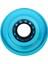4 Adet 70X51MM Pro Boş Kaykay Pu Açık Mavi Longboard Kruvazör Tekerlekler Temizle Mavi 4