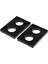 2x 1 Çift Yedek 6mm Siyah Pe Longboard & Kaykay Yükselticiler Şok Pedleri 4