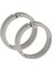 Magideal 2 Adet Titanyum Klip Kanca Mini Carabiner Anahtarlık Tutucu Kamp 18MM 1