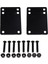 Kaykay Yükseltici Pedleri Longboard Donanım Vida Seti Siyah 3mm Pad + 6mm Pad(Yurt Dışından) 4
