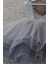 Gri Kız Çocuk Tütü Elbise Bandana Takım 1-8 Yaş 3