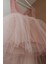 Pembe Kız Çocuk Tütü Elbise Bandana Takım 1-8 Yaş 3