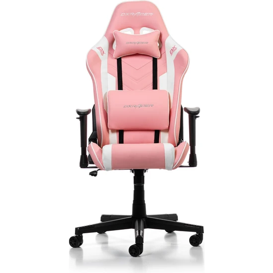 DxRacer Prince Serisi L Pembe Beyaz  Oyuncu Koltuğu