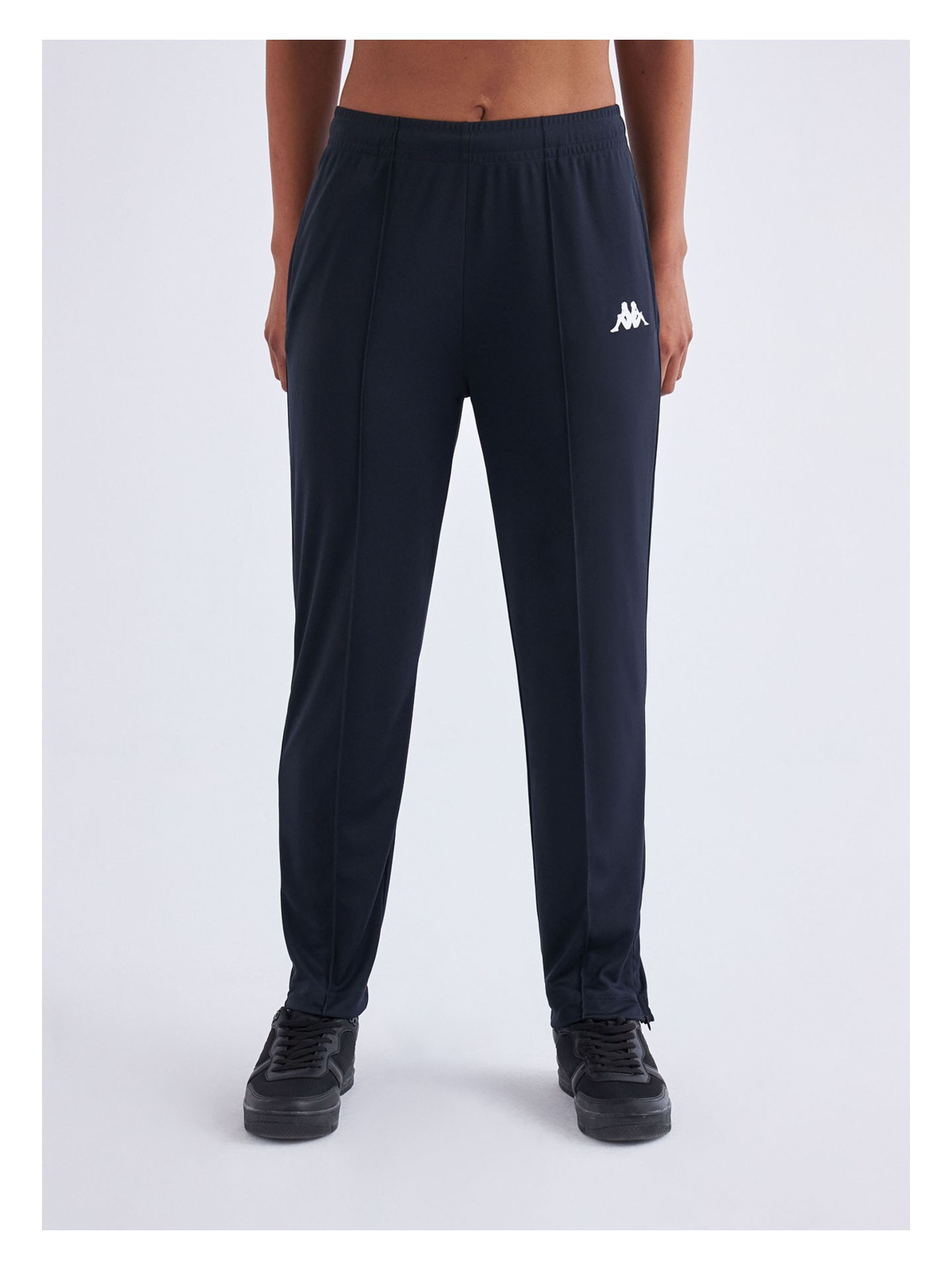 Kappa Kombat Hola Kadın Siyah Regular Fit Eşofman Altı