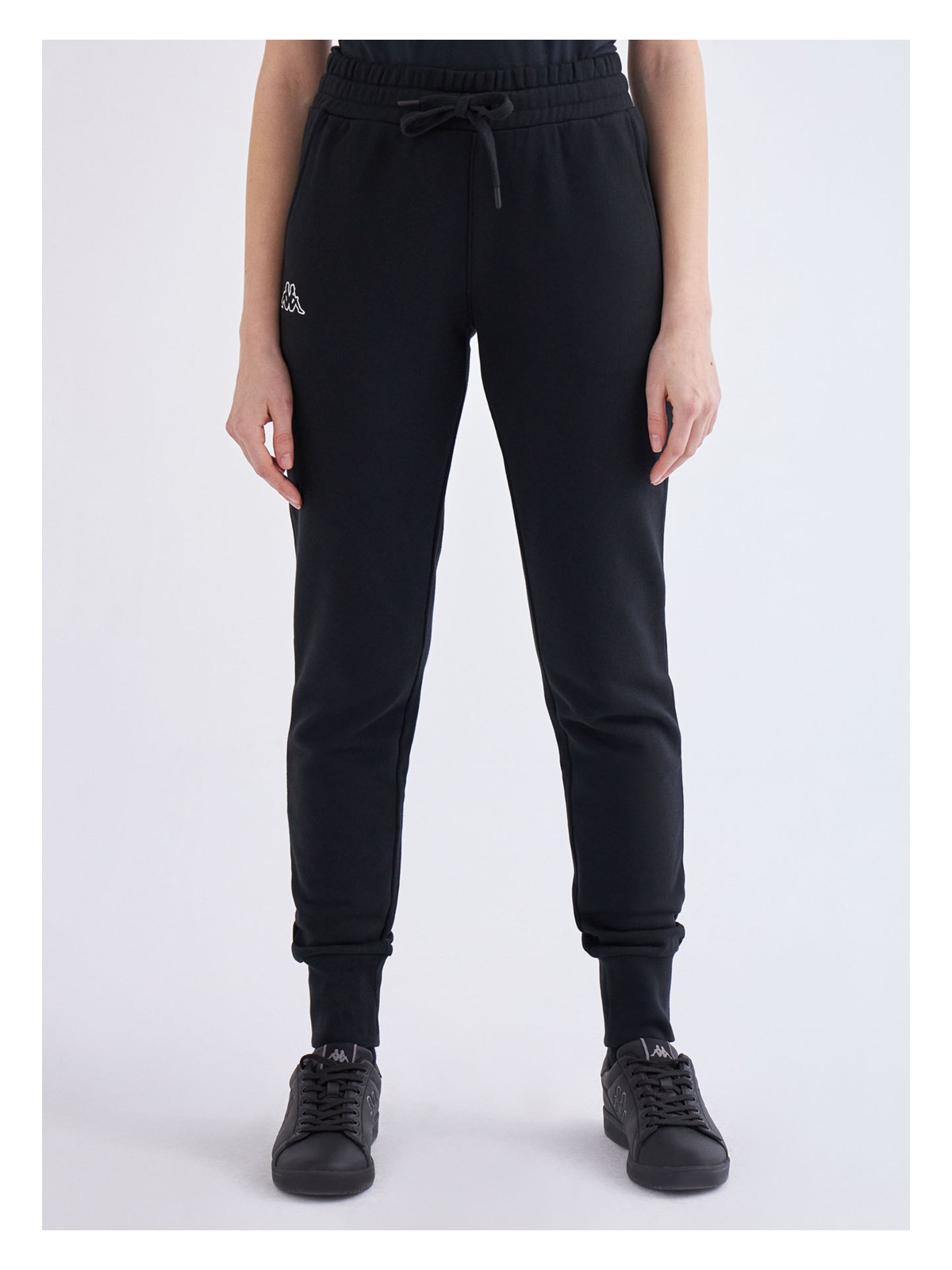 Kappa Logo Theek Slım Tk Siyah Kadın Eşofman 371E82W-005