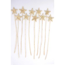 Yapay Çiçek Deposu Örme Rattan Lata Star 10LU
